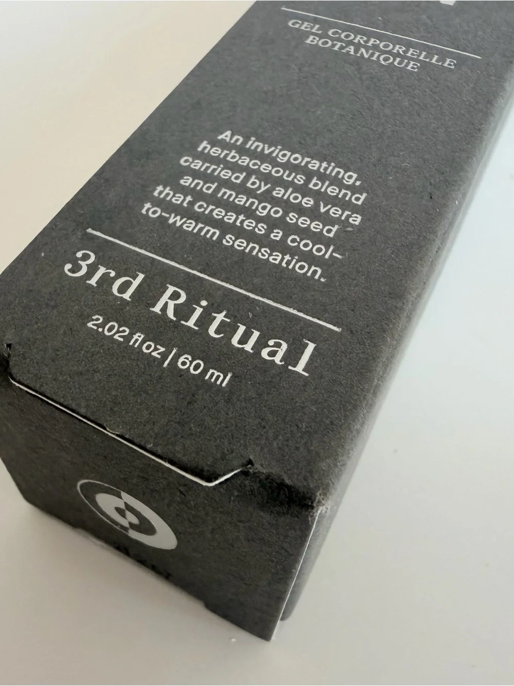 SUN Botanical Body Gel - Black | 3rd Ritual